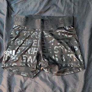 Adidas stretch shorts